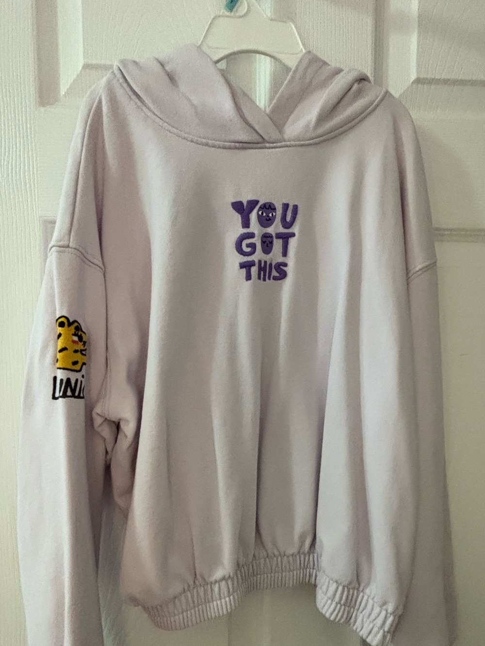 You Got This Lavender Hoodie Sweater - H&M